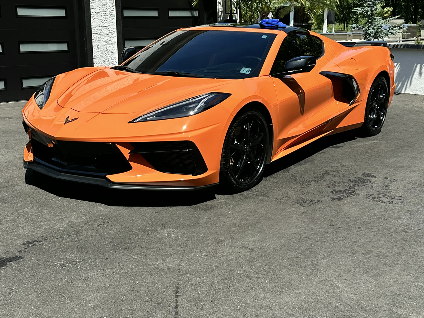 Corvette C8 — ceramic finish