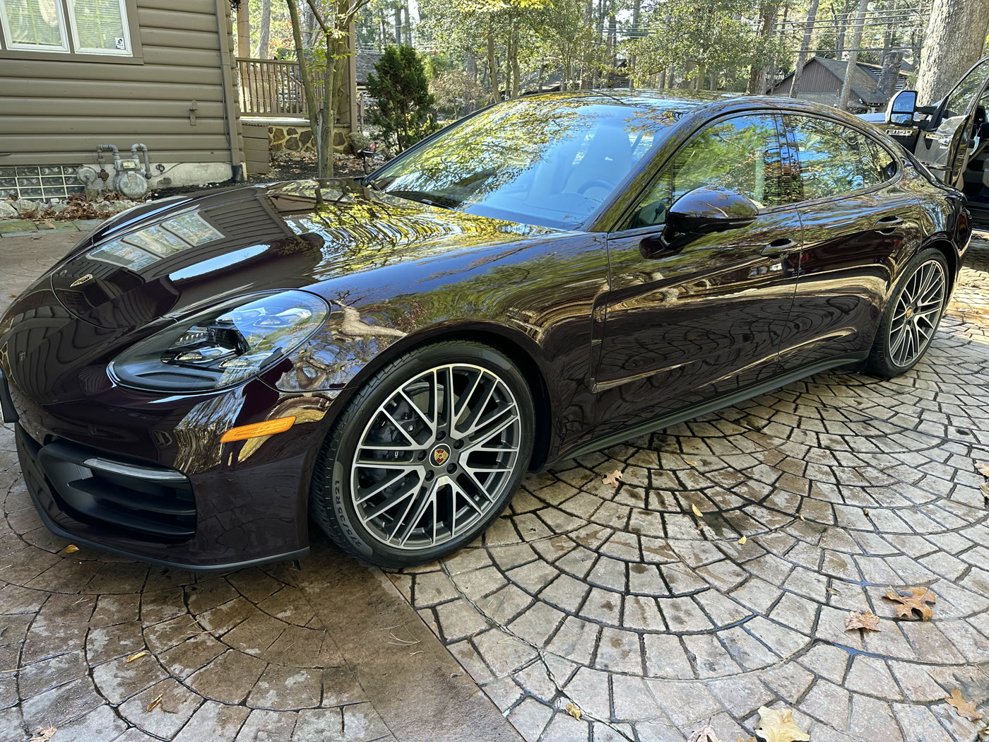 Porsche Panamera — gloss correction